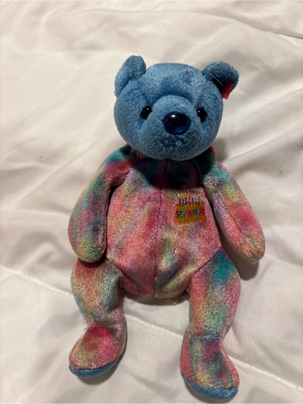 Ty Beanie Baby September the Birthday Bear no tag